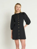 Nation Gilda Dress, Black-Nation LTD