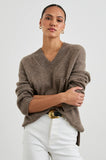 Gisella Sweater, Hazelnut-Rails