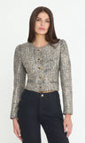 Generation Love Charlotte Tweed Jacket, Gold Multi-Generation Love