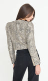 Generation Love Charlotte Tweed Jacket, Gold Multi-Generation Love