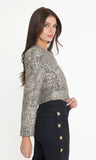 Generation Love Charlotte Tweed Jacket, Gold Multi-Generation Love