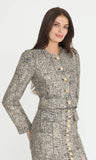 Generation Love Charlotte Tweed Jacket, Gold Multi-Generation Love