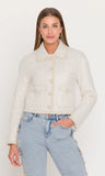 Fabiana Quilted Jacket, Cream-Generation Love