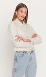 Fabiana Quilted Jacket, Cream-Generation Love