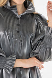 Charlotte Top - Black Tie, Black Tiemetallic Rayon-Emily McCarthy