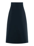Sable Skirt - Black Tie, Black Tiepoly Silk-Emily McCarthy
