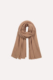 MR Cashmere Blankie Wrap, Camel-Minnie Rose