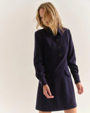 Cartolina Hayes Dress, Dark Navy-Cartolina