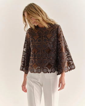 Cartolina Ellis Long Sleeve, Mocha-Cartolina