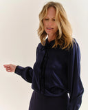 Cartolina Emerson Blouse, Midnight Blue-Cartolina