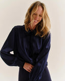 Cartolina Emerson Blouse, Midnight Blue-Cartolina