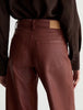 AG Saige Wide Leg, Ltt Lt Chestnut