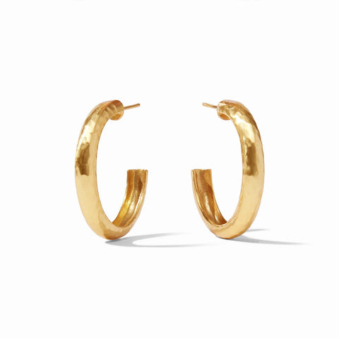 JV Havana Hoop Medium, Gold-Julie Vos