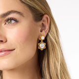 JV Helene Statement Earring, MOP-Julie Vos