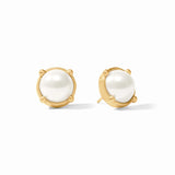 JV Honey Stud Earring, Pearl-Julie Vos