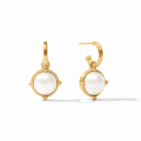 JV Honeybee Hoop & Charm, Pearl-Julie Vos