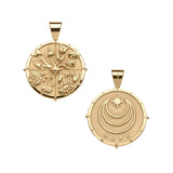 JW Small Coin Necklace, HOPE-Jane Win