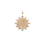 JW Petite Embellished Coin Necklace, HOPE-Jane Win