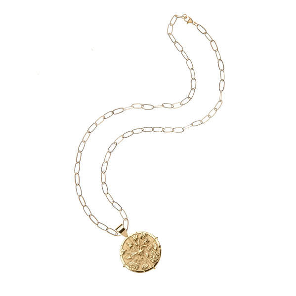 JW Small Coin Necklace, HOPE-Jane Win