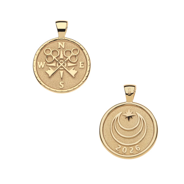 Limited Edition FOREVER 2026 Coin Necklace-Jane Win