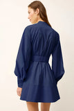 Mo Hughes Dress, Navy-Marie Oliver