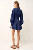 Mo Hughes Dress, Navy-Marie Oliver