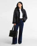 Barbour Kilnwick Quilted Jacket, Black/Ancient