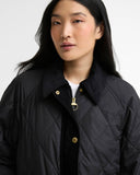 Barbour Kilnwick Quilted Jacket, Black/Ancient