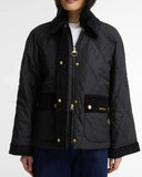 Barbour Kilnwick Quilted Jacket, Black/Ancient