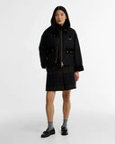 Barbour Icons Quilted Spey Wax Jacket, Black/Classic