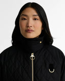 Barbour Icons Quilted Spey Wax Jacket, Black/Classic