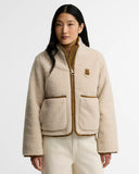 Barbour Elenora Casual Fleece Jacket, Ecru