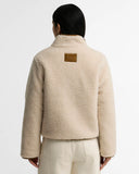 Barbour Elenora Casual Fleece Jacket, Ecru