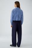 Sinch Bottom Shirt, Blue White Stripe-oui