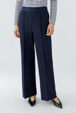 Oui Lacy Band Pant, Navy-oui