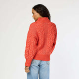 Kerri Rosenthal Troy Sweater-Mars Orange-Kerri Rosenthal