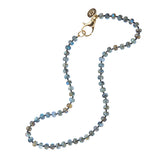 Jane Win Ombre Beaded Necklace, Labradorite-Jane Win