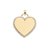 Jane Win Never Enough LOVE Necklace, Heart Pendant-Jane Win