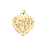 Jane Win Never Enough LOVE Necklace, Heart Pendant-Jane Win