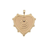 Jane Win Heart Coin Necklace, Strong-Jane Win