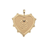 Jane Win Heart Coin Necklace, Hope-Jane Win