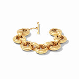 Julie Vos Cannes Demi Link Bracelet, Gold-Julie Vos