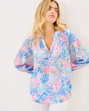 Elsa Top- Elephant Splash, Multi-Lilly Pulitzer