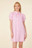 A-Line Linen dress -White-Dolce Cabo