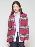 Vilagallo Hannah, Checked Raspberry-Vilagallo