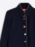 Vilagallo Dori Blazer with Bee Buttons-Vilagallo