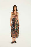 FARM Rio Winter Garden Mix Sleeveless Maxi, Multi-Farm Rio