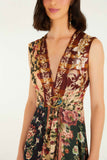 FARM Rio Winter Garden Mix Sleeveless Maxi, Multi-Farm Rio