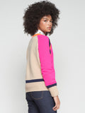Vilagallo Cuello Redondo Colorblock, Pink/ Orange-Vilagallo