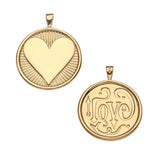 Jane Win -LOVE Hearts Find Me Pendant Necklace-Jane Win